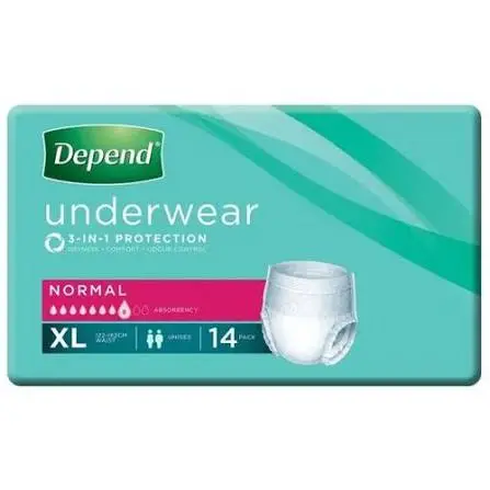 Depend Normal underwear